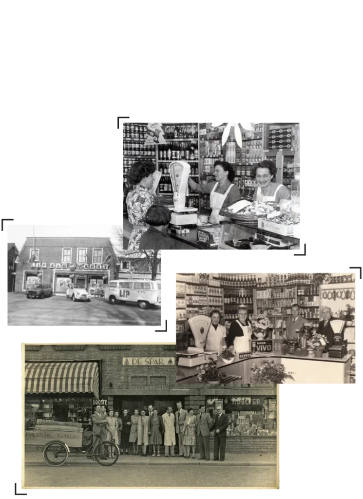 Historische supermarkt foto's